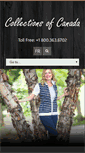 Mobile Screenshot of collectionsofcanada.com
